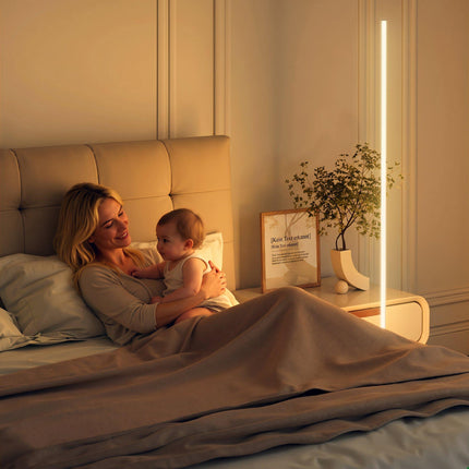 LED toršeras, pritemdomas 3000–6000 K, nuotolinio valdymo pultas, 150 cm