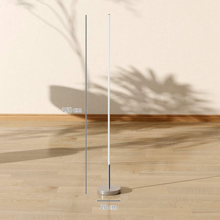 LED toršeras, pritemdomas 3000–6000 K, nuotolinio valdymo pultas, 150 cm