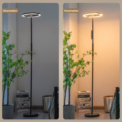 LED toršeras - reguliuojamo ryškumo 3000-6000 K, su nuotolinio valdymo pultu