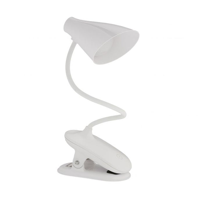 LED prisegamas šviestuvas su lietimo funkcija
