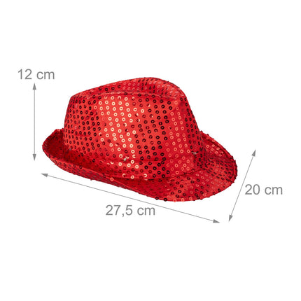 LED kepurė su blizgučiais