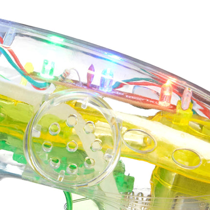 LED muilo burbulų pistoletas