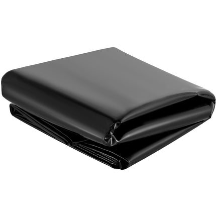 LLDPE Pond Liner, 15 x 20 ft, 20 Mil, Black