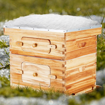 Langstroth Beehive Kit, 20-Frame, Deep and Medium Box