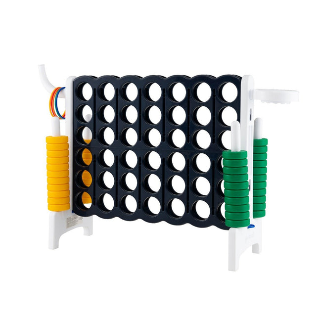 Didelis 4 eilių Jumbo 4 eilių rinkinys 84 x 33 x 79 cm Juodas + baltas