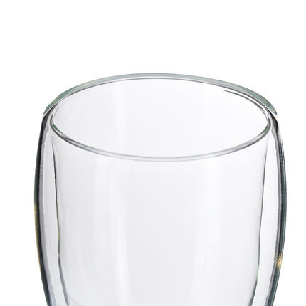 Latte Macchiato dvigubos sienelės stiklinės, 350 ml