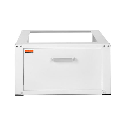 Laundry Pedestal With Drawer, 299kg Steel Washer Base