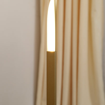 LED toršeras 10W spiralinis, kojinis jungiklis, atsparus vandeniui, šiltai balta šviesa, 20.5X20.5X147Cm