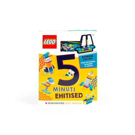 LEGO ikoninė užduočių knyga „5 minučių konstravimas“ (estų kalba)