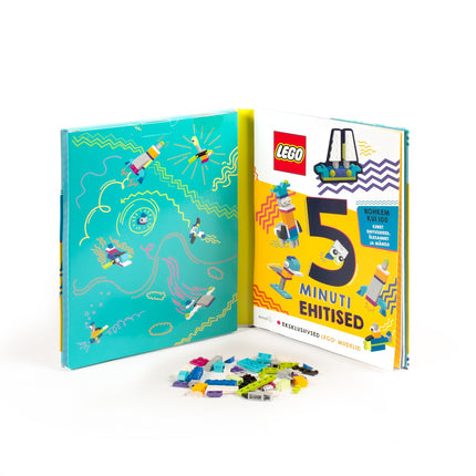 LEGO ikoninė užduočių knyga „5 minučių konstravimas“ (estų kalba)