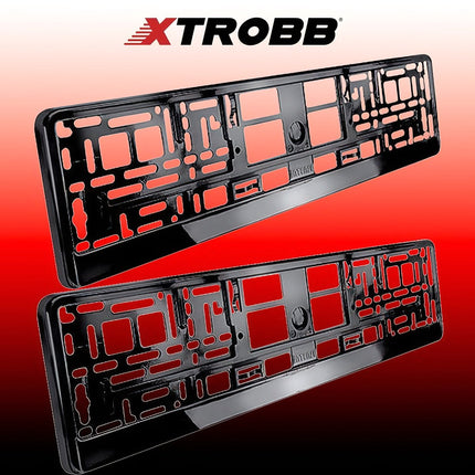 Valstybinio numerio ženklo rėmeliai, 2 vnt. Xtrobb 22028
