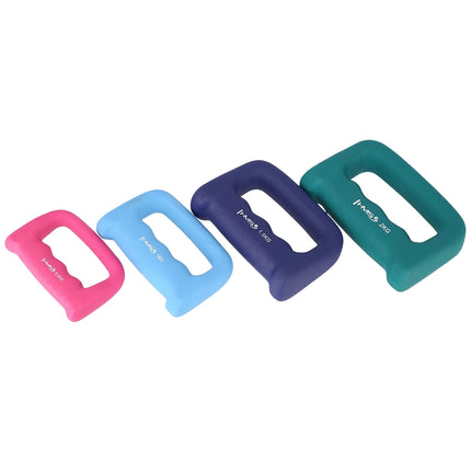 Light Blue Neoprene Dipping Dumbbell 1.0 kg