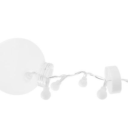 Šviesos užuolaida 108LED - šiltai balta 31V KŚ11346
