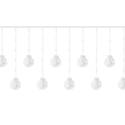 Šviesos užuolaida 108LED - šiltai balta 31V KŚ11346