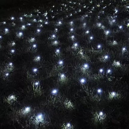 Šviesos užuolaida 160 LED USB - šaltai balta KŚ19760