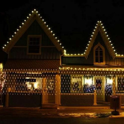 Šviesos užuolaida 160LED - šiltai balta 31V 11340