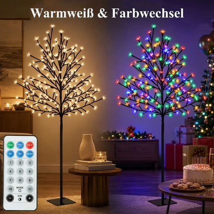 Lighted Cherry Blossom Tree 150 cm with 160 LEDs, 20 Bendable Branches, IP44