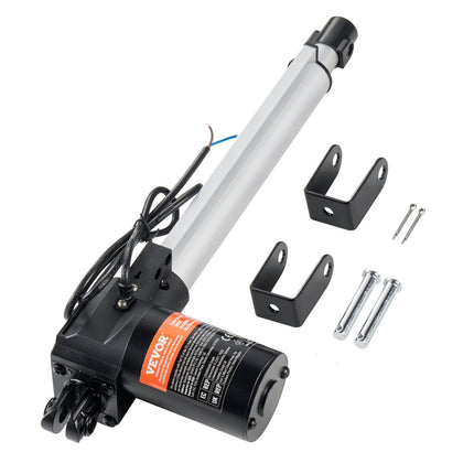 Linear Actuator 12V, 10-Inch Stroke, 6000N, IP44