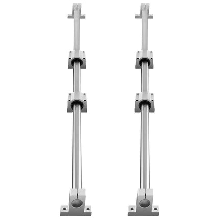 Linear Guide Rail Kit 20mm x 1000mm, 2 Rails 4 Blocks