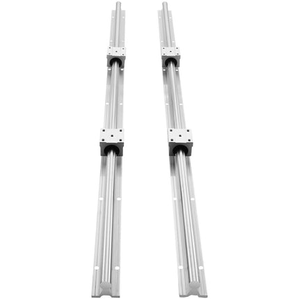 Linear Guide Rail Kit, 800mm 16mm, 2 Rails 4 Blocks