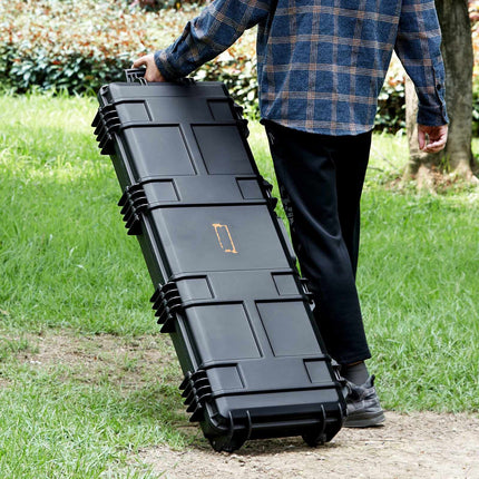 Lockable Hard Rifle Case 109 cm, Wheeled, IP67, 2 Rifles