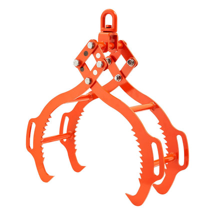 Log Lifting Tongs, 28 In 4-Claw, 2650 Lb Swivel
