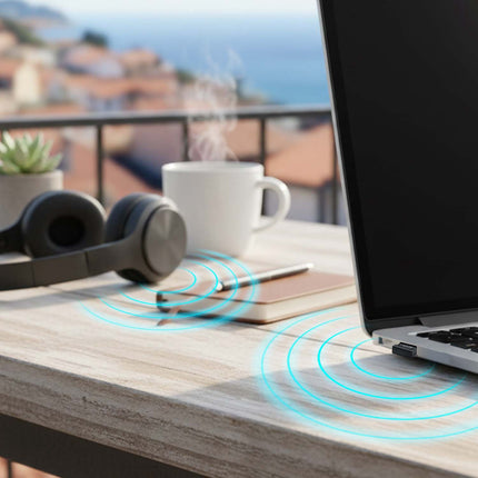 LogiLink Bluetooth 6.0 USB adapteris su 20 m atstumu, iki 3 Mbps, be tvarkyklių