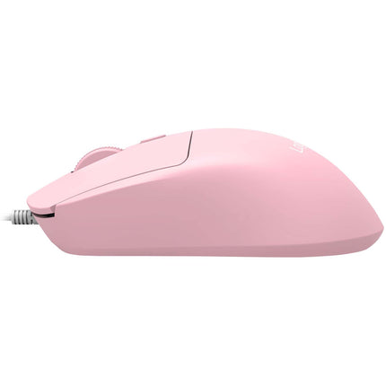 LogiLink Kids USB pelė su 3 mygtukais ir reguliuojamu DPI, rožinė, USB-A