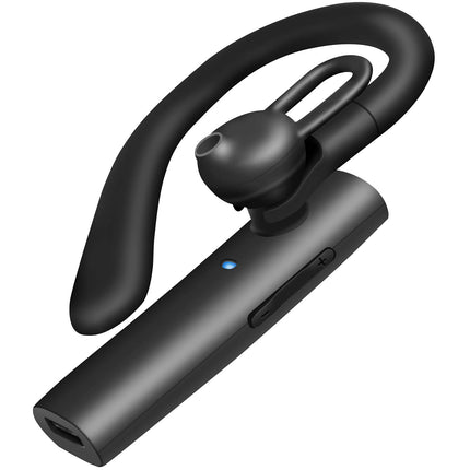 LogiLink belaidės monofoninės Bluetooth ausinės su nuimamu mikrofonu, juodos