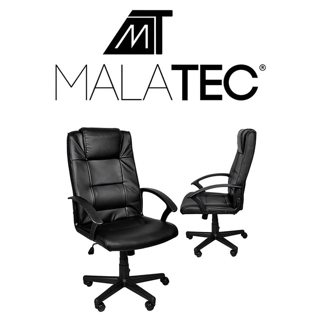 MALATEC ekologiškos odos biuro fotelis