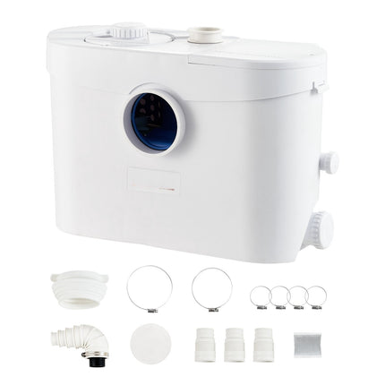 Macerator Pump 700W, 9600 L/h, 10 m Head, 3 Inlet