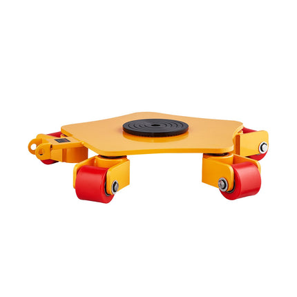 Machinery Moving Skate Dolly, 8800 lb, 360 Swivel