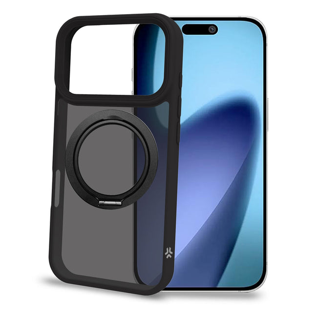 MagSafe-Compatible Case with Ring Holder for iPhone 17 Pro, Black