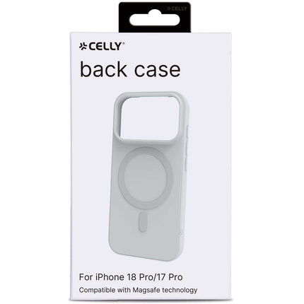 Su „MagSafe“ suderinamas sidabrinis TPU dėklas, skirtas „iPhone 18/17 Pro“