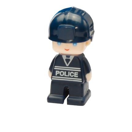 „Magformers“ nuostabus policijos ir gelbėjimo rinkinys