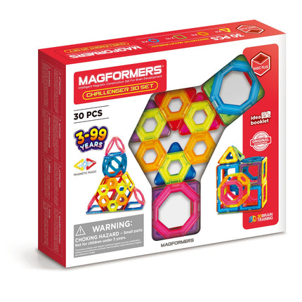 „Magformers“ magnetų konstruktoriaus rinkinys „Challenger“, 30 dalių