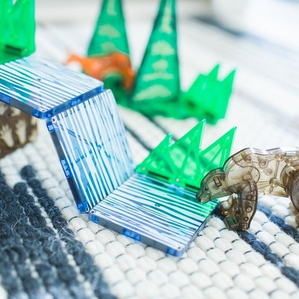 Magna-Tiles magnetinės statybinės plytelės, miško gyvūnai, 25 vnt.