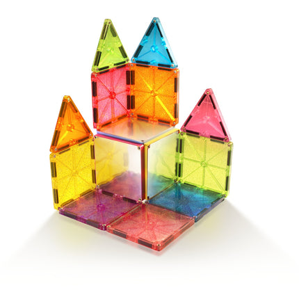 Magna-Tiles magnetinės statybinės plytelės „Žvaigždžių dulkės“, 15 vnt.