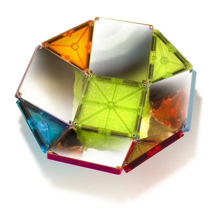 Magna-Tiles magnetinės statybinės plytelės „Žvaigždžių dulkės“, 15 vnt.
