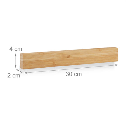 Bambukinis magnetinis strypas 30 cm