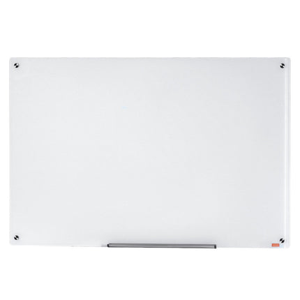 Magnetic Glass Whiteboard 900x600mm, Frameless Wall-Mount