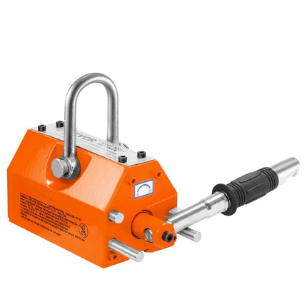 Magnetic Lifter 880 lb Capacity, Permanent, Release Handle