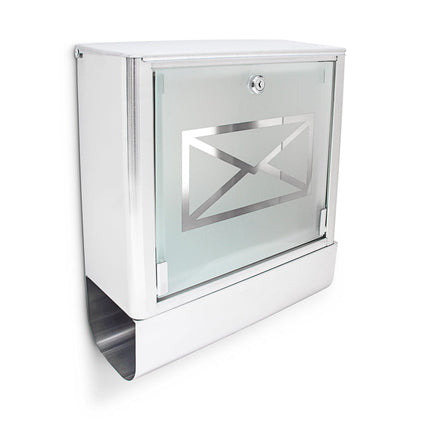 Mailbox in stainless steel