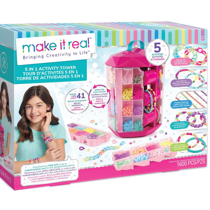 „Make It Real 5 in 1 Activity Tower“ papuošalų rinkinys