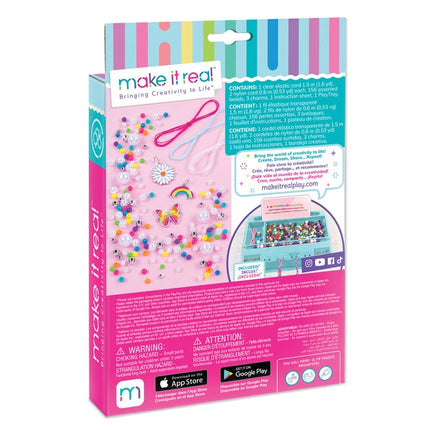 „Make It Real“ „pasidaryk pats“ papuošalų rinkinys „Rainbow Treasure“ apyrankės