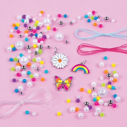 „Make It Real“ „pasidaryk pats“ papuošalų rinkinys „Rainbow Treasure“ apyrankės