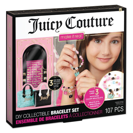 „Make It Real Juicy Couture 3“ rankinės ir apyrankės didelis rinkinys