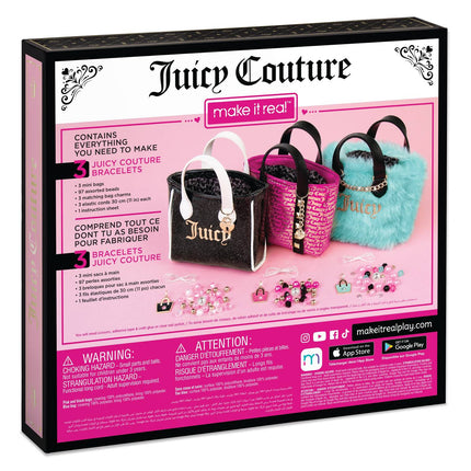 „Make It Real Juicy Couture 3“ rankinės ir apyrankės didelis rinkinys
