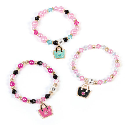 „Make It Real Juicy Couture 3“ rankinės ir apyrankės didelis rinkinys