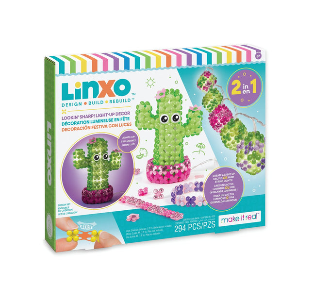 „Make It Real“ Linxo dekoro rinkinys „Sharp Light Up“